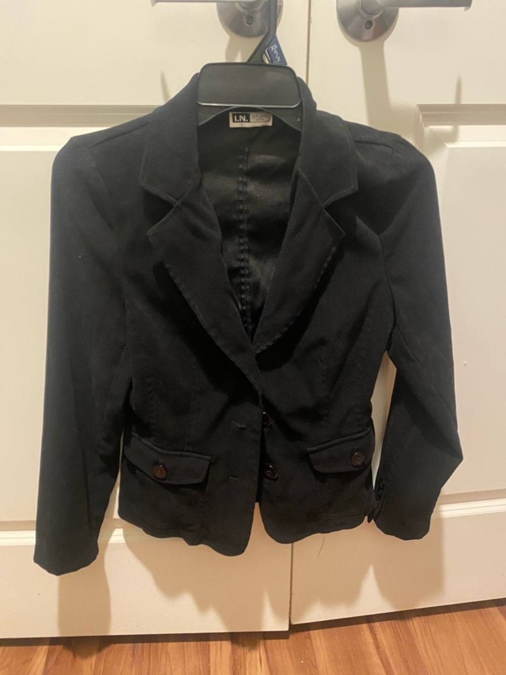 Black Tailored Women's Blazer Jacket